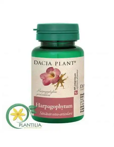 Harpagophytum 60 +12 comprimate GRATIS Dacia Plant, REMEDII NATURISTE