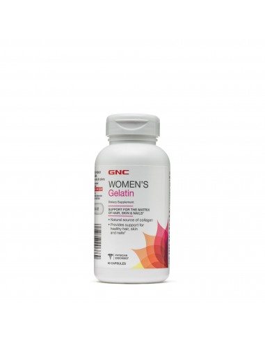 Gnc Women`s Gelatin, Gelatina 778 Mg, 60 Cps