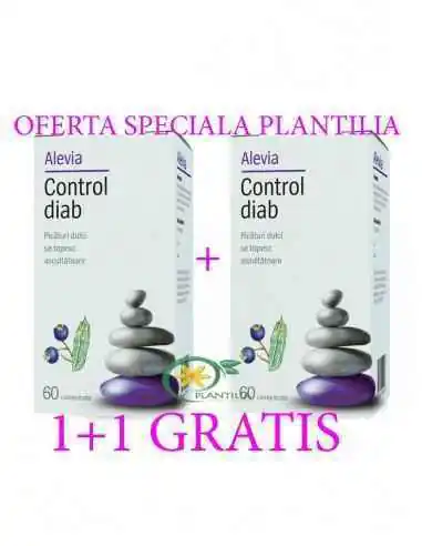 Control Diab 1+1 GRATIS ALEVIA, Terapia Diabetului