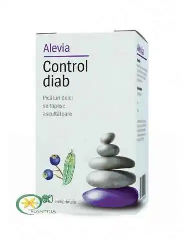 Control Diab 60 comprimate ALEVIA, Terapia Diabetului