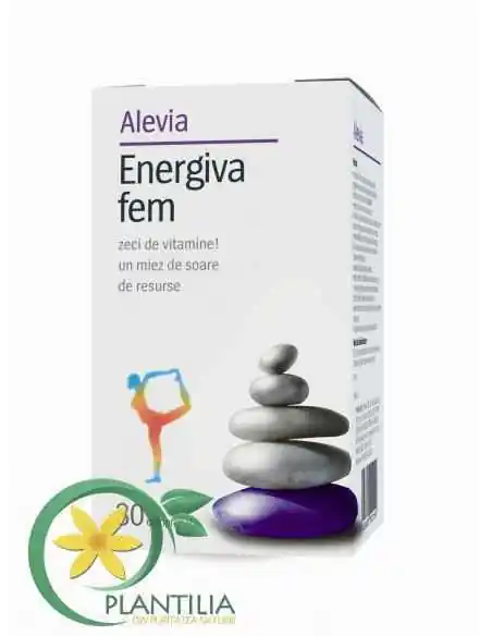 Energiva Fem 30 comprimate Alevia, VITAMINE SI MINERALE