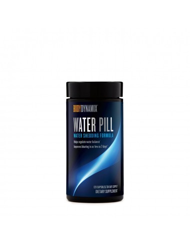 Bodydynamix Water Pill, Formula Pentru Reducerea Retentiei De Apa Din Organism, 120 Cps