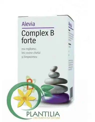 Complex B Forte 100 cpr Alevia, VITAMINE SI MINERALE