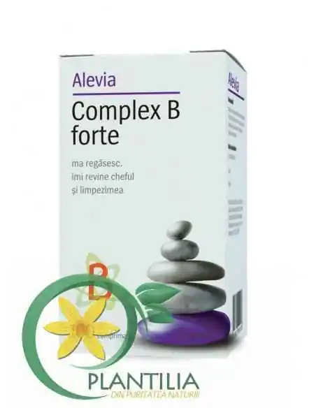 Complex B Forte 100 cpr Alevia, VITAMINE SI MINERALE