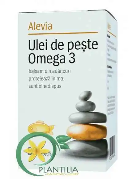 Ulei de Peste Omega 3 30 capsule Alevia, Sistemul nervos