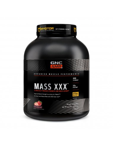 Gnc Amp Mass Xxx,  Proteina Din Zer, Cu Aroma De Capsuni, 2724 G