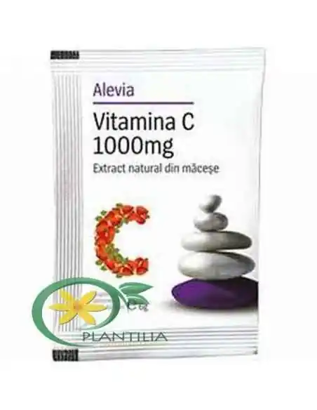Vitamina C 1000mg plic ALEVIA, VITAMINE SI MINERALE