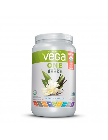 Vega One All-in-one Nutritional Shake, Proteina Vegetala, Cu Aroma De Vanilie, 689 G