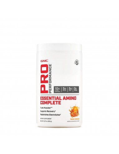 Gnc Pro Performance Essential Amino Complete, Aminoacizi,  Cu Aroma De Mandarine, 450 G