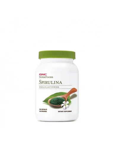 Gnc Superfoods Spirulina  500mg, 100 Cps