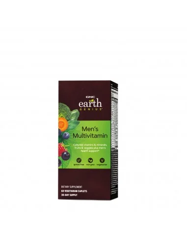 Gnc Earth Genius Men’s Multivitamin, Complex De Multivitamine Pentru Barbati, 60 Tb