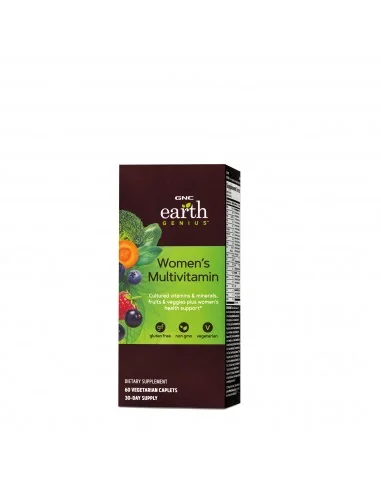 Gnc Earth Genius Women's Multivitamin, Multivitamine Pentru Femei, 60 Tb