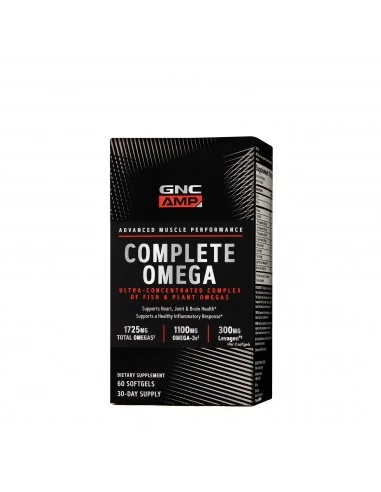 Gnc Amp Complete Omega, Acizi Grasi Omega, 60 Cps