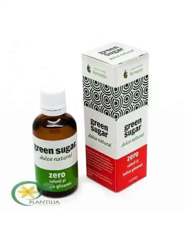 Indulcitor Green Sugar Lichid 50 ml Remedia, Terapia Diabetului