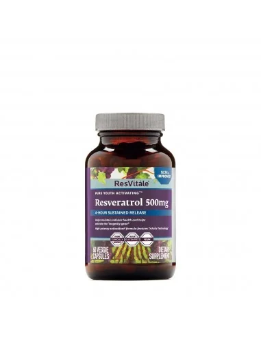 Resvitále Resveratrol 500 Mg, Quercetina 40 Mg, 60 Cps