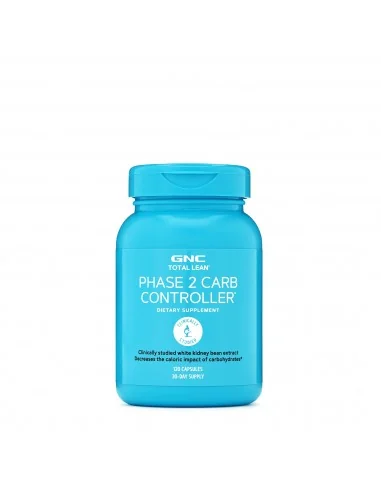 Gnc Total Lean Phase 2 Carb Controller, Controlul Carbohidratilor, 120 Cps