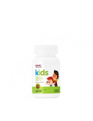 Gnc Milestones Kids Vitamina C, Cu Aroma De Fructe De Padure, 60 Jeleuri