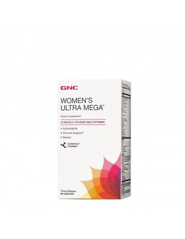 Gnc Women's Ultra Mega Multivitamine Pentru Femei, 90 Tb