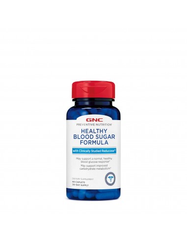 Gnc Preventive Nutrition Blood Sugar Formula Cu Reducose Pentru Reglarea Zaharului Din Sange, 60 Tb