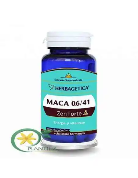 Maca Zen Forte 30 cps Herbagetica, Stres