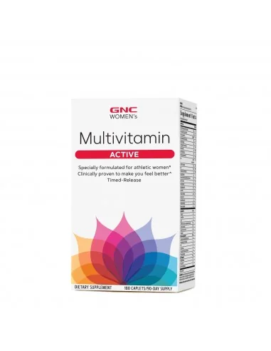 Gnc  Women’s Multivitamin Active Complex De Multivitamine Pentru Femei, 180 Cps