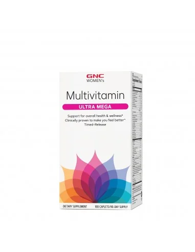 Gnc Women's Multivitamine Ultra Mega, Multivitamine Pentru Femei,180 Tb