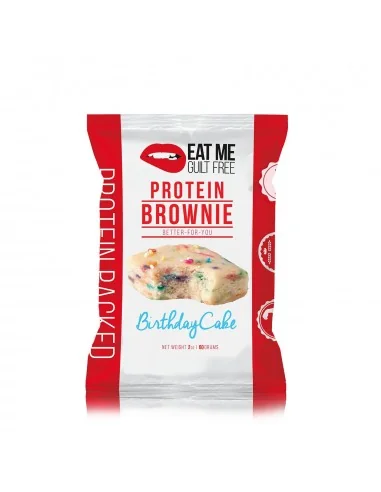 Eat Me Guilt Free Brownie Prajitura Proteica Cu Aroma De Tort Aniversar, 55 G