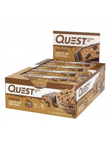 Quest Protein Bar, Baton Proteic Invelit In Ciocolata, Cu Aroma De Fulgi De Ciocolata, 50g