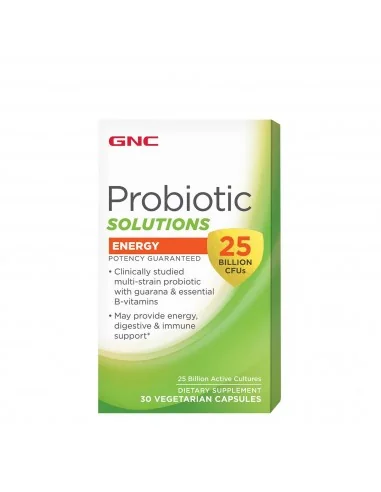 Gnc Probiotic Solutions 25 Miliarde Cfu’s Si Energie, 30 Cps