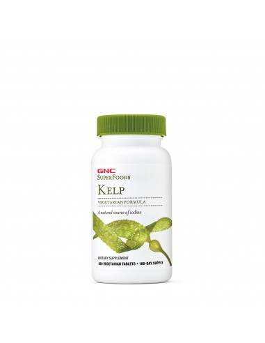 Gnc Superfoods Kelp, Iod Din Extract De Kelp, 180 Tb