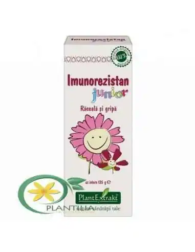 Imunorezistan Junior 135 ml PlantExtrakt, REMEDII NATURISTE