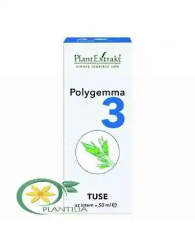 Polygemma 3 Tuse 50 ml PlantExtrakt, REMEDII NATURISTE