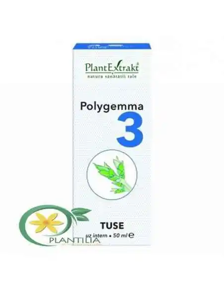 Polygemma 3 Tuse 50 ml PlantExtrakt, REMEDII NATURISTE