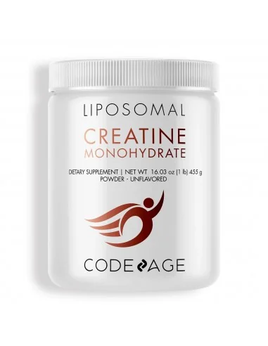 Codeage Liposomal Creatine Monohydrate, Creatina Monohidrata Lipozomala, 455 G