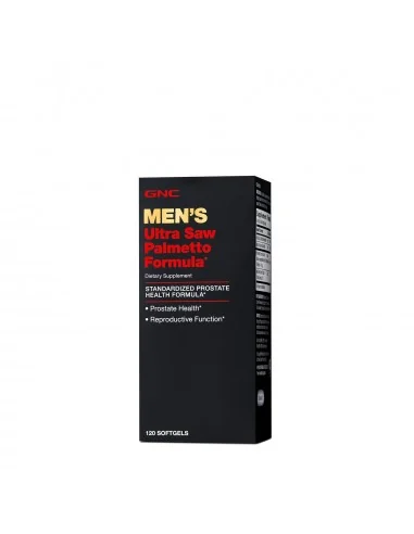 Gnc Men’s Ultra Saw Palmetto Formula, Formula Avansata Pentru Sanatatea Prostatei, 120 Cps