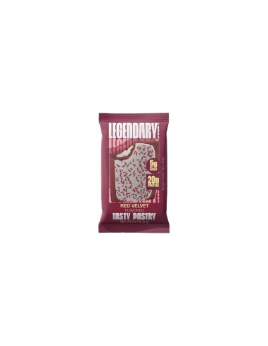 Legendary Foods Tasty Pastry Cake Style, Prajitura Proteica Cu Aroma De Red Velvet, 61 G