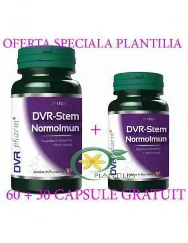 DVR-Stem Normoimun 60 + 30 capsule GRATUIT DVR Pharm, REMEDII NATURISTE