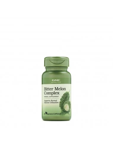 Gnc Herbal Plus Bitter Melon Extract, Extract Din Castravete Amar, 60 Cps