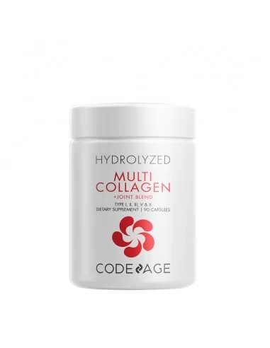 Codeage Hydrolyzed Multi Collagen + Joint Blend, Colagen Hidrolizat + Sustinerea Sanatatii Articulatiilor, 90 Cps