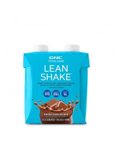 Gnc Total Lean Lean Shake 25 Cu Aroma De Ciocolata Elvetiana, 325 Ml