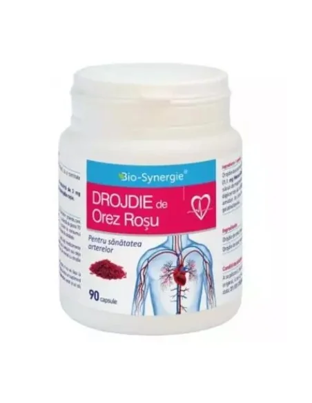 Drojdie de Orez Rosu 90 cps Bio Synergie