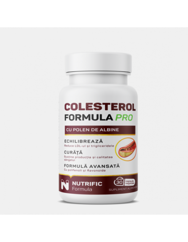 Colesterol Formula Pro 30 cps NUTRIFIC