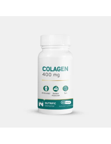 Colagen 400 mg 60 cps Nutrific