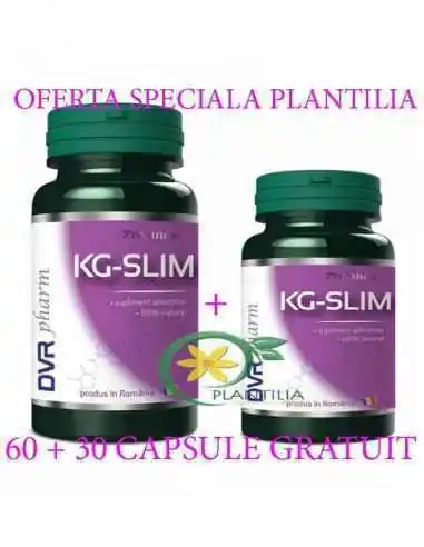 Kg Slim 60 + 30 capsule GRATUIT DVR Pharm, Tulburari Hormonale