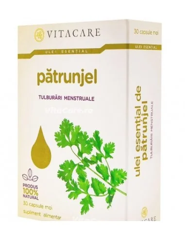 Ulei Esential De Patrunjel 30 cps Vitacare