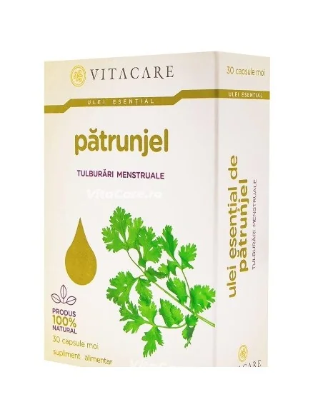 Ulei Esential De Patrunjel 30 cps Vitacare