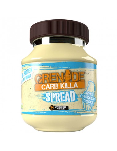 GRENADE PROTEIN SPREAD, CREMA PROTEICA TARTINABILA, CU AROMA DE PRAJITURA CU CIOCOLATA ALBA, 360 G