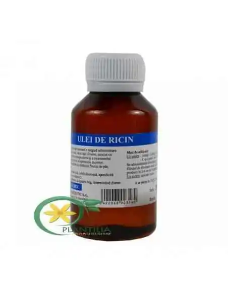 Ulei de Ricin 100 ml Tis Farmaceutic, ULEIURI VEGETALE