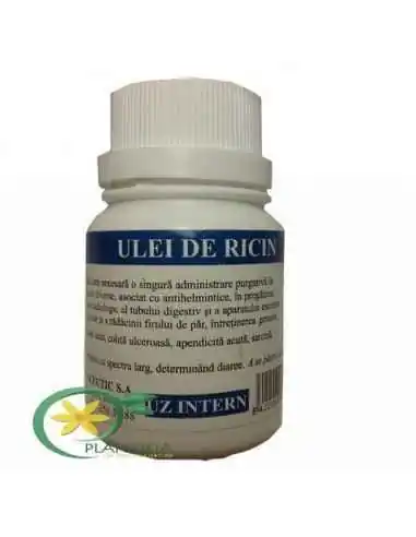 Ulei de Ricin 25 ml Tis Farmaceutic, ULEIURI VEGETALE