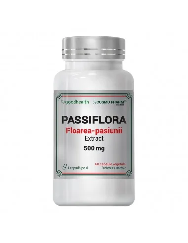 PASSIFLORA FLOAREA PASIUNII 500 mg 60 cps Cosmopharm